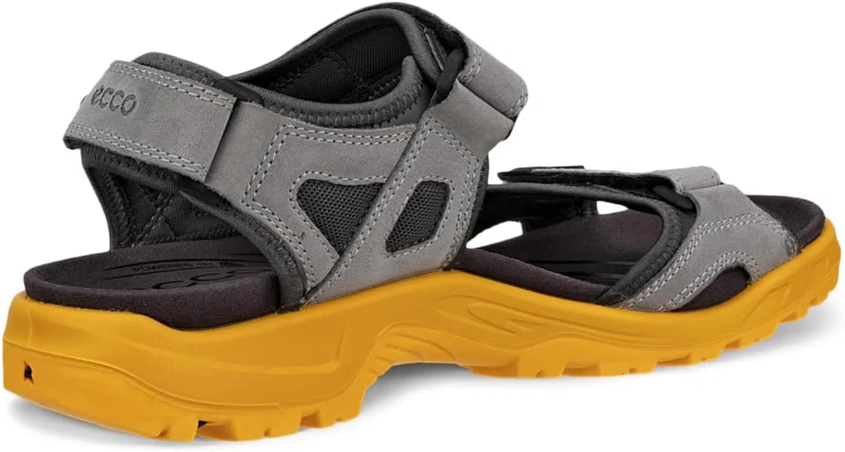 Мужские спортивные и уличные сандалии ECCO Offroad, Wild Dove Nubuck Fanta — фото 3
