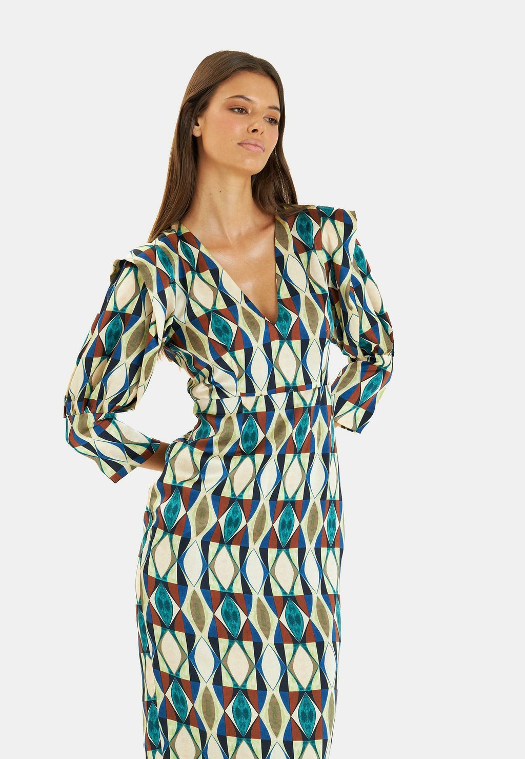 

Повседневное платье ESTAMPADO Alma en Pena, зеленый