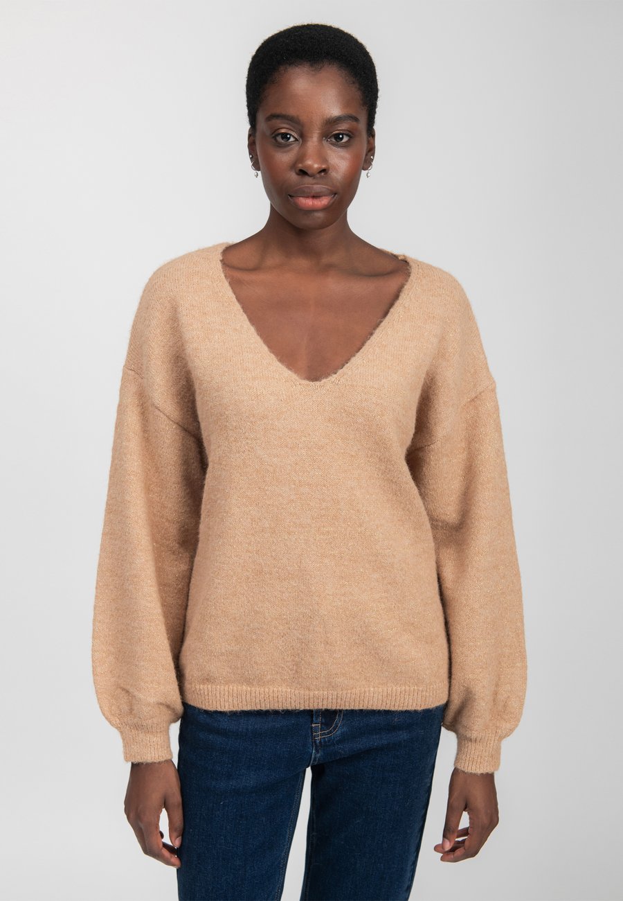 

Джемпер INFLUENCER MELANGED, Camel