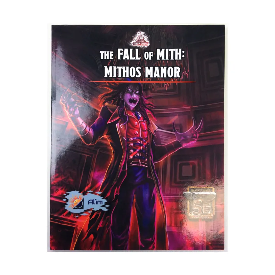 

Fall of Mith - Mithos Manor, Role Playing Games (Tim P. GMing), мягкая обложка