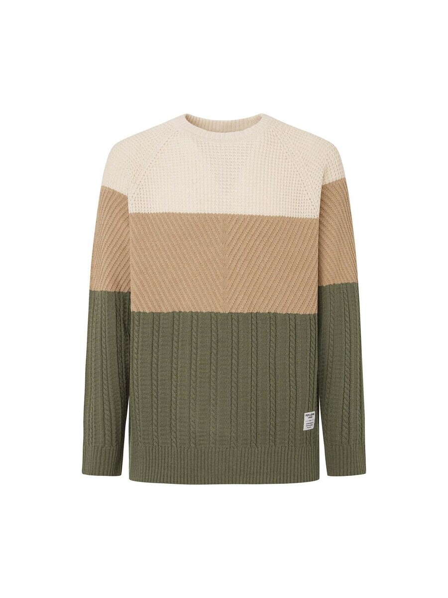 

Свитер Pepe Jeans Sweater CODY, бежевый/кремовый/зеленый