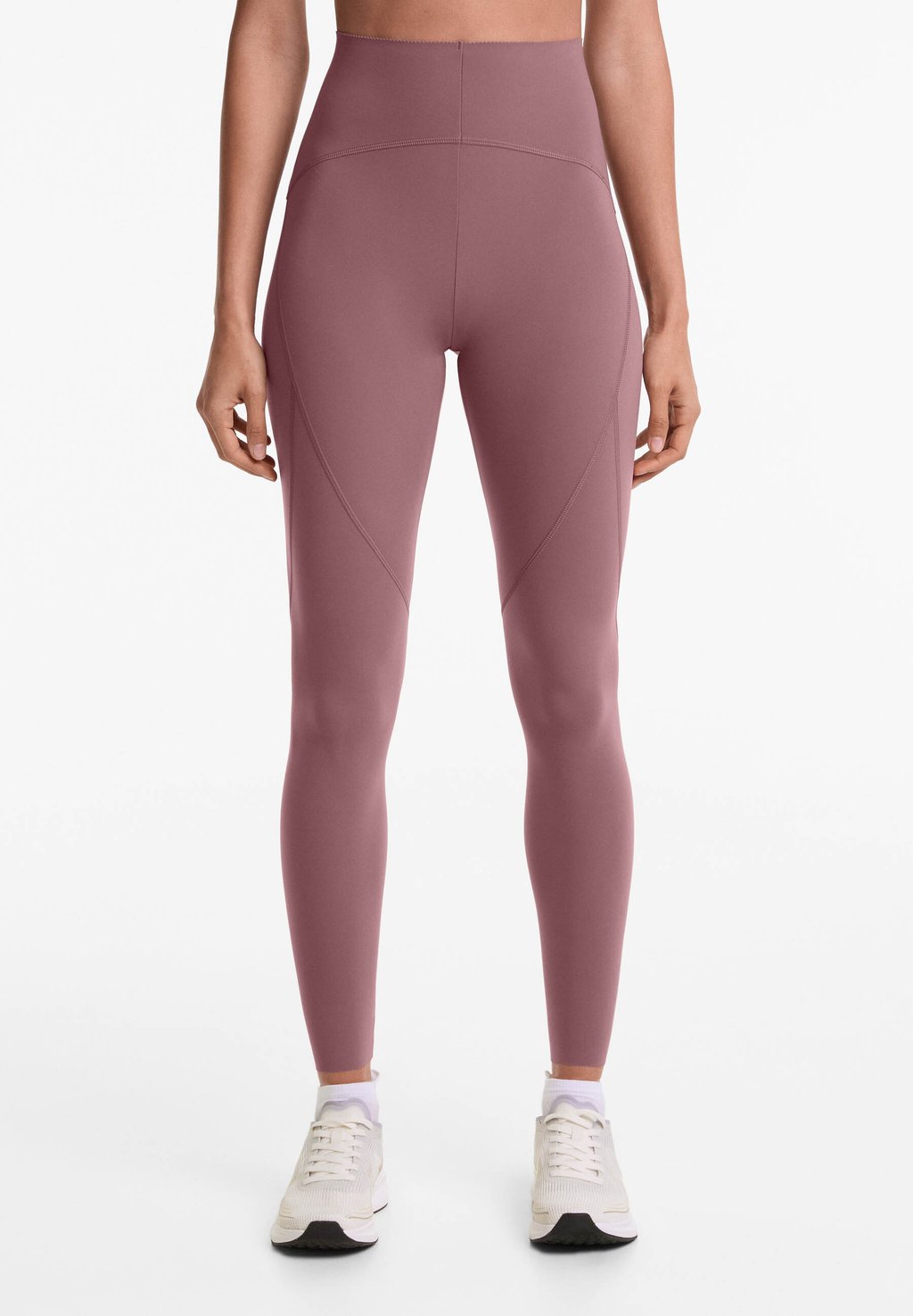 

Леггинсы BASIC COMPRESSIVE ANKLE-LENGTH OYSHO, лиловый