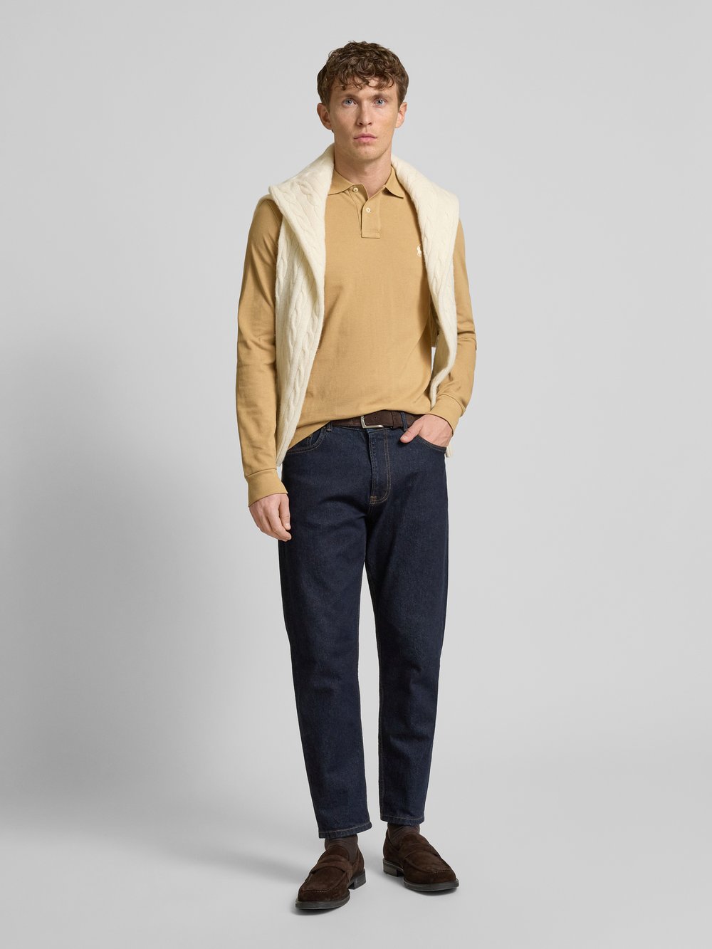 

Лонгслив с воротником-поло Polo Ralph Lauren
