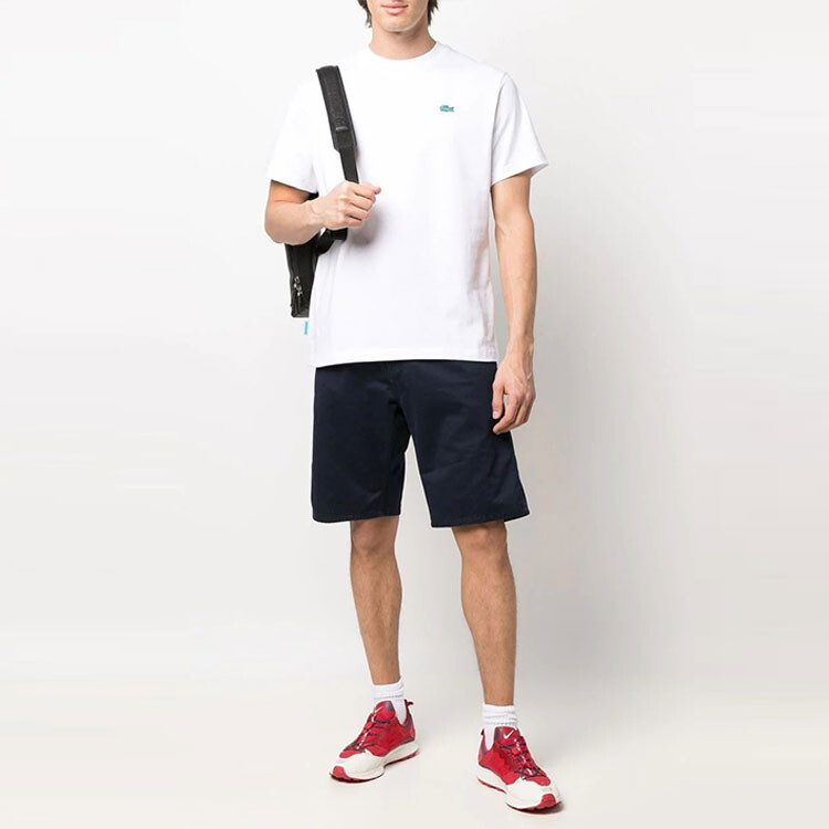Футболка мужская Lacoste, белая — фото 2
