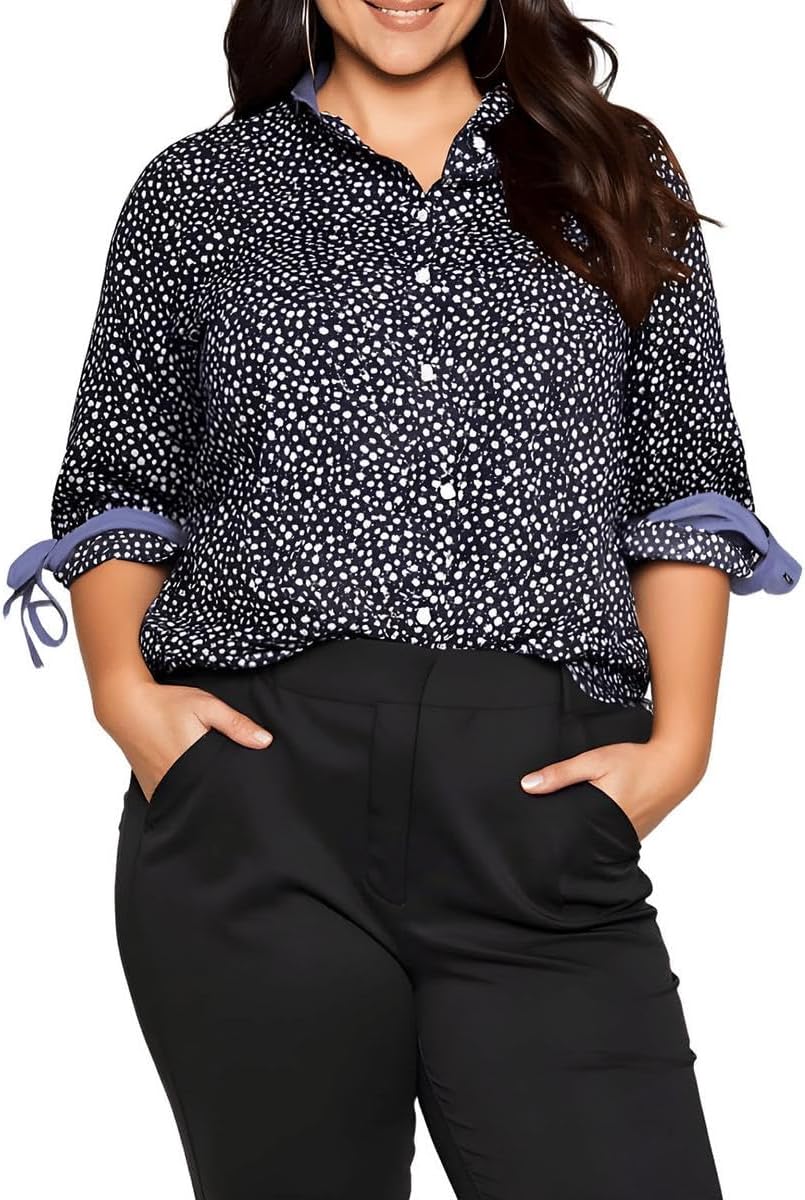 

Женская рубашка Tommy Hilfiger с нагрудным карманом и пуговицами, Sky Captain Multi