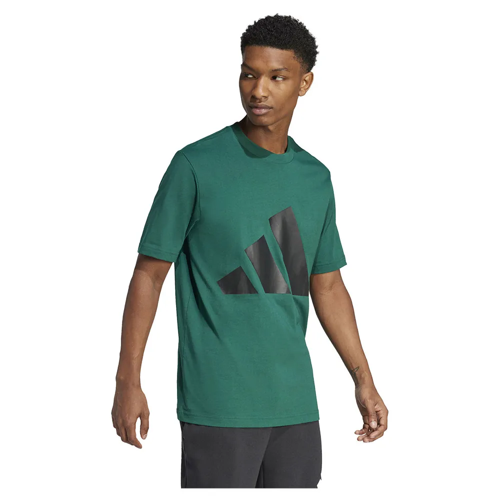 Футболка adidas Essentials Big Logo, зеленый — фото 4