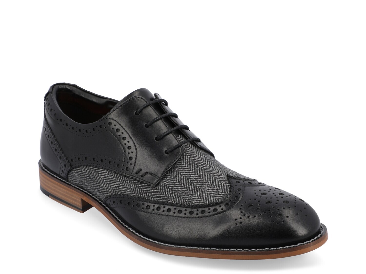 

Туфли-оксфорды Thomas & Vine Filmore Wingtip, черный