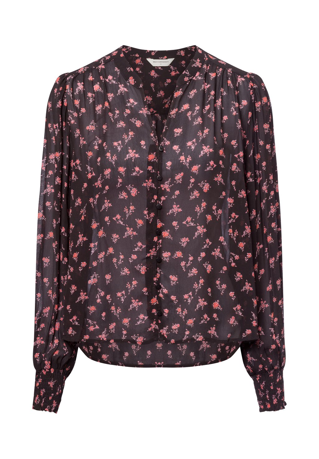 

Блузка на пуговицах MSCH Copenhagen, черный