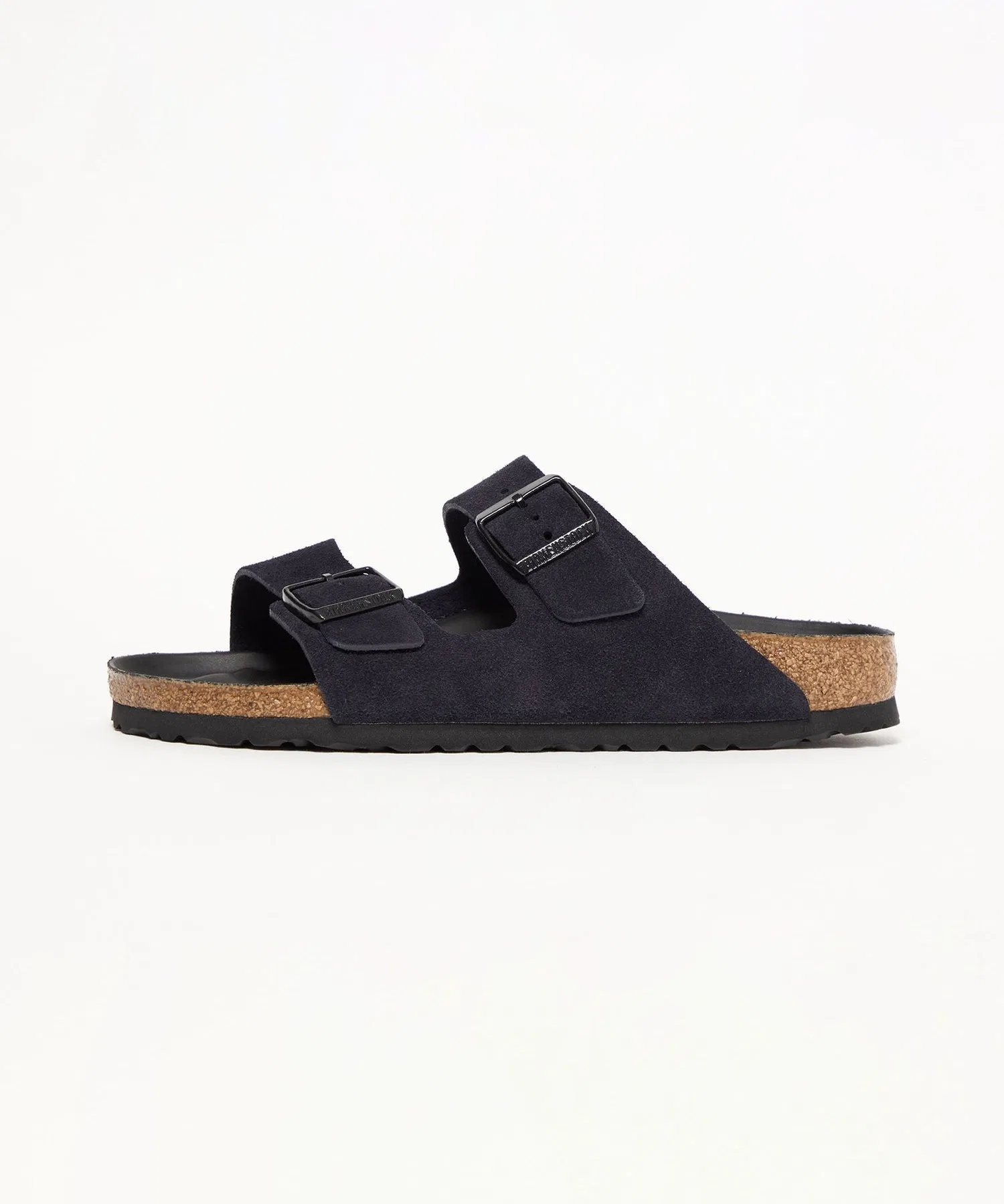Мужские сандалии Birkenstock Arizona из замши тёмно-синие — фото 4