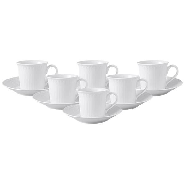 

Кофейный сервиз cellini 12 предметов. Villeroy & Boch, белый