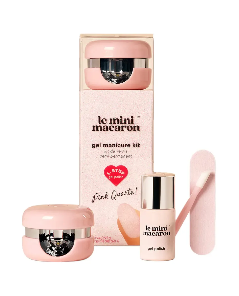 Набор для полуперманентного маникюра Розовый кварц Le Mini Macaron, Pink Quartz