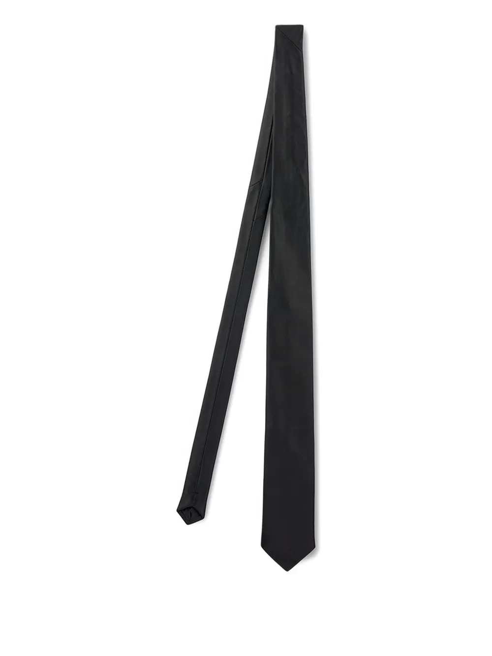 

Кожаный галстук SANDRO, черный