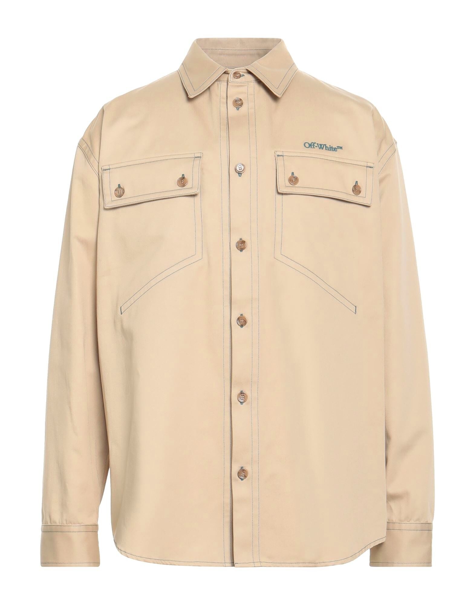 

Рубашка Off-White, бежевый