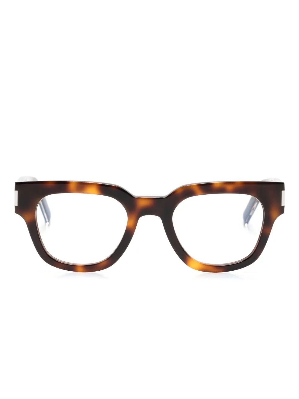 

Очки SL 661 в круглой оправе Saint Laurent Eyewear, коричневый