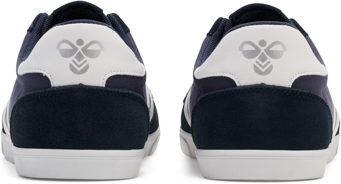 Кроссовки Hummel Unisex-Adult Stadil Light Canvas, белый/синий — фото 4