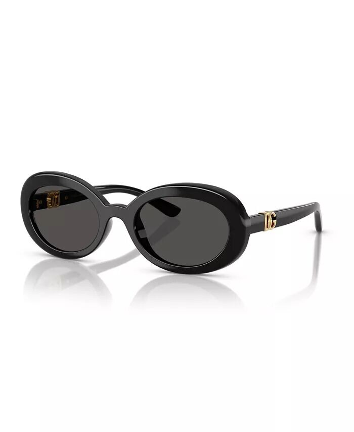 

Детские женские солнцезащитные очки Dolce & Gabbana DX6007U Dolce&Gabbana, черный