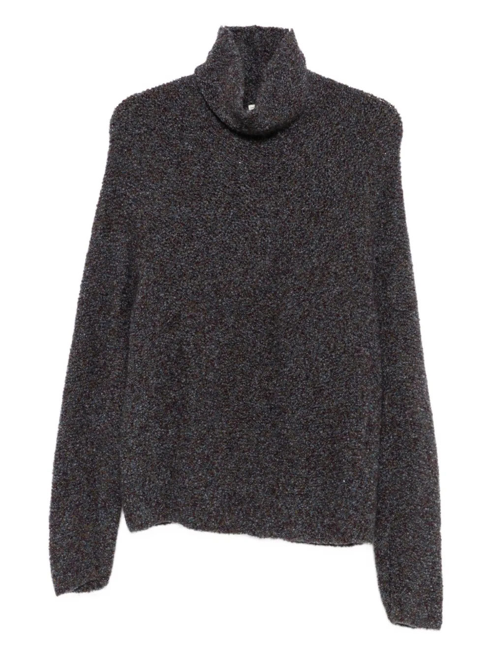 

Свитер с воротником-стойкой FEDERICO CINA, черный