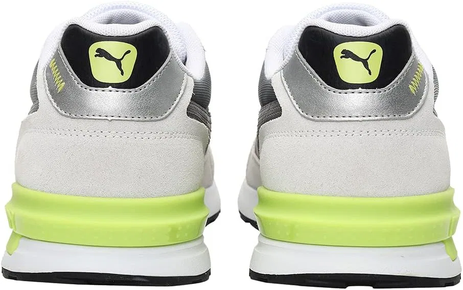 Кроссовки PUMA Graviton Pro унисекс, Puma White Steel Gray Quarry Limepunch — фото 4