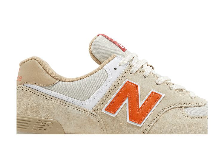 Кроссовки New Balance 574 'Chicken Bone Orange', кремовый — фото 3