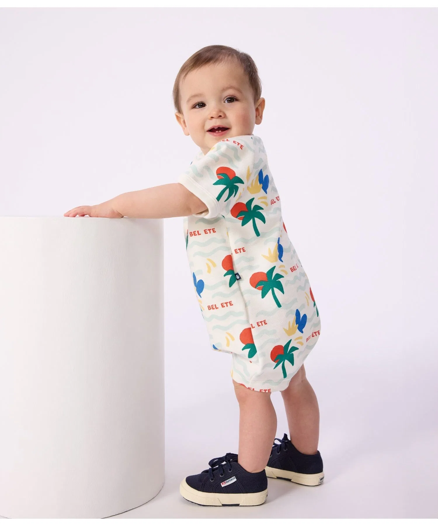 Короткий комбинезон с принтом — фото 2