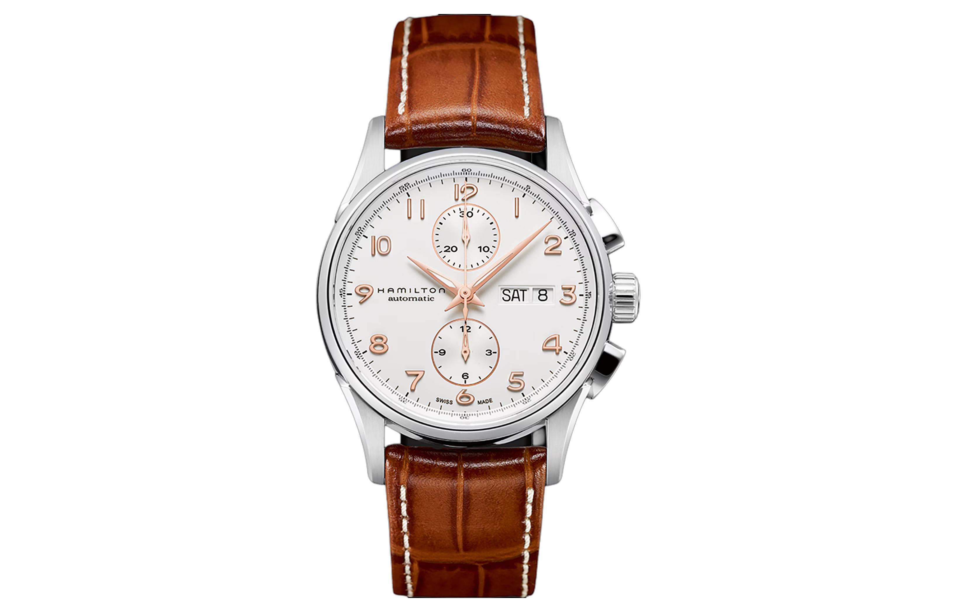 

Hamilton Часы Jazzmaster Maestro Auto Chrono H32576515, White Dial