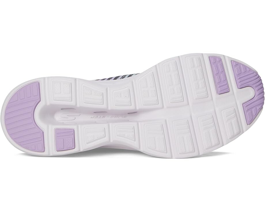 Кроссовки SKECHERS Performance Go Walk Glide Step 2.0 Venus Hands Free Slip-Ins, цвет Charcoal/Lavender — фото 3