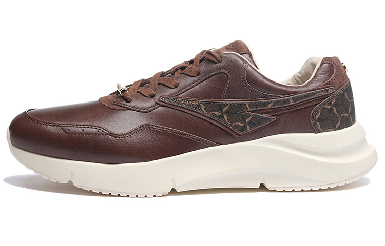 

LI-NING 1990 1990 Lifestyle Shoes Men Low-top Clay Brown/white