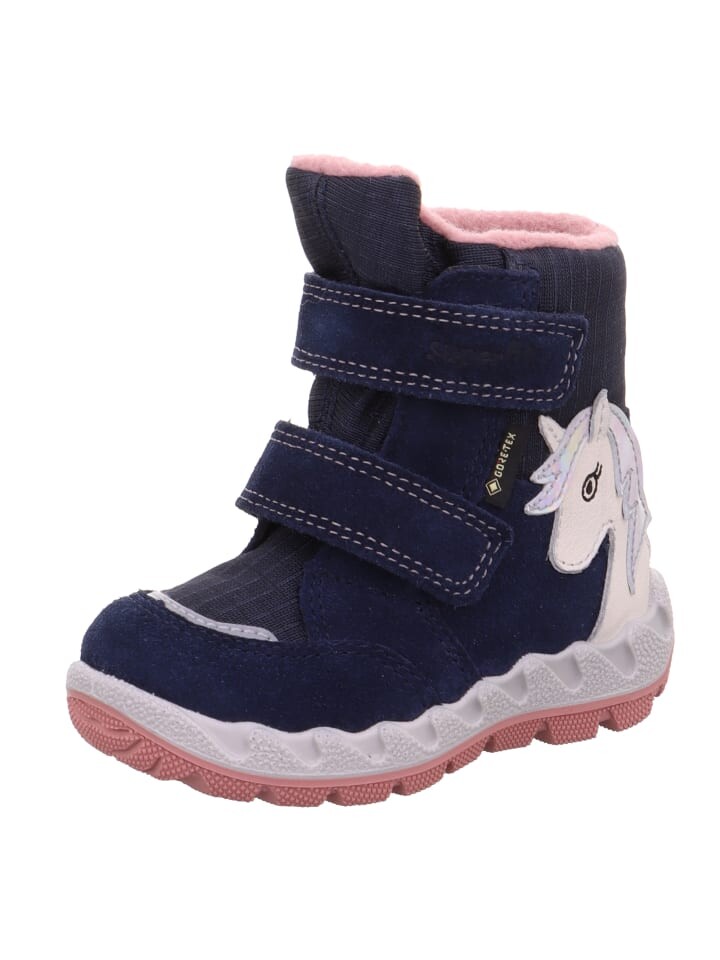

Сапоги superfit Winter ICEBIRD, цвет blau/rosa