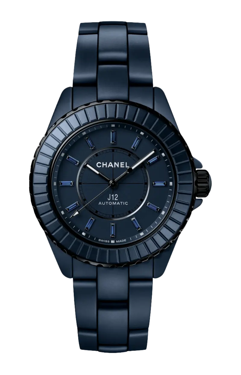 

J12 bleu calibro 12.1, 38 мм - лимитированная серия - h10310 CHANEL