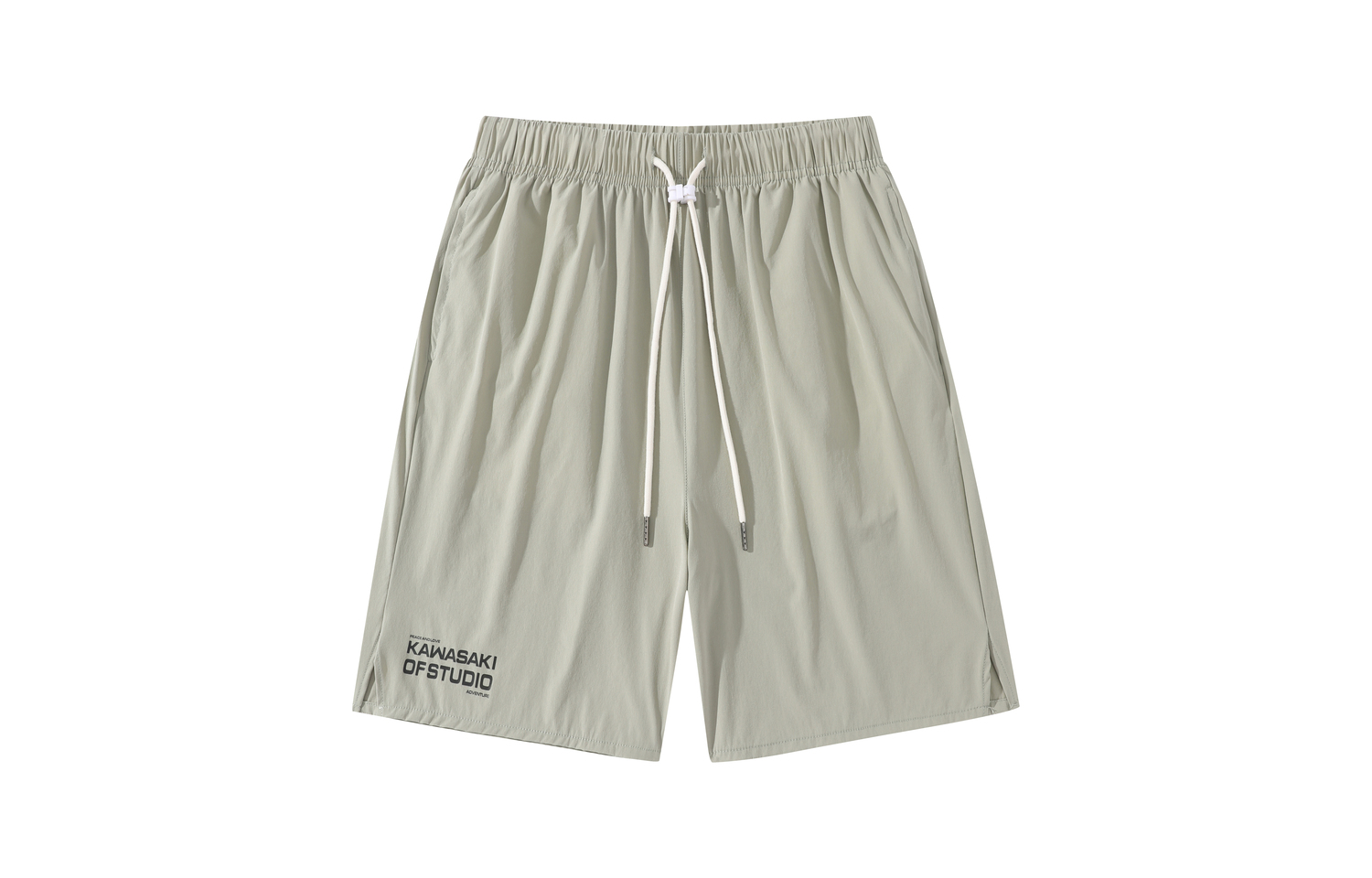 

Повседневные шорты унисекс Kawasaki, зеленый