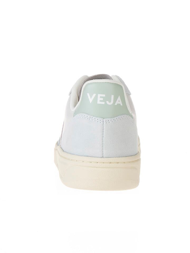 Низкие кроссовки Veja Leder V 10, цвет türkis/rosa/grün — фото 3
