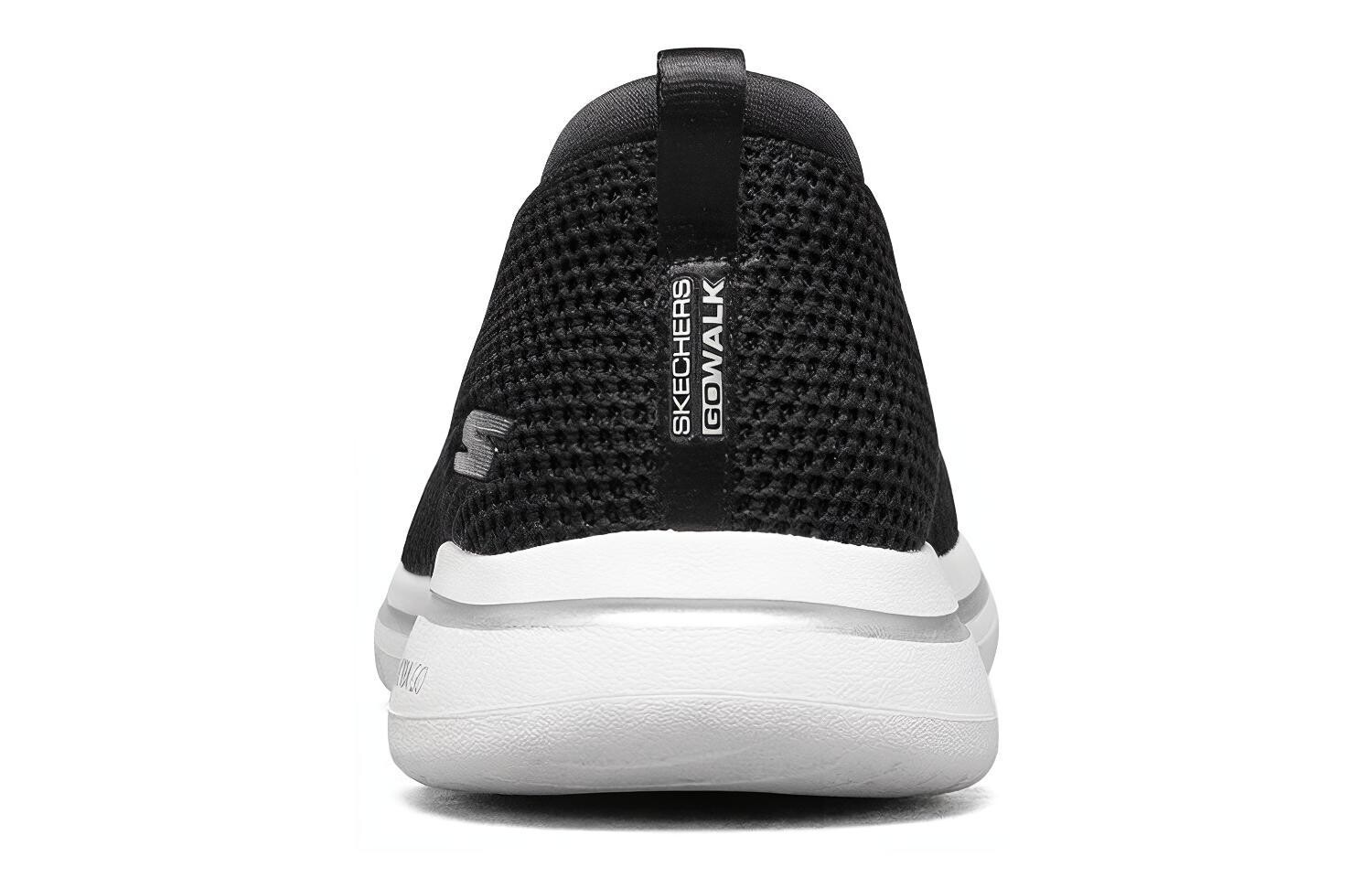 Туфли-слипоны Go Walk 5 женские, низкие, черные Skechers — фото 4