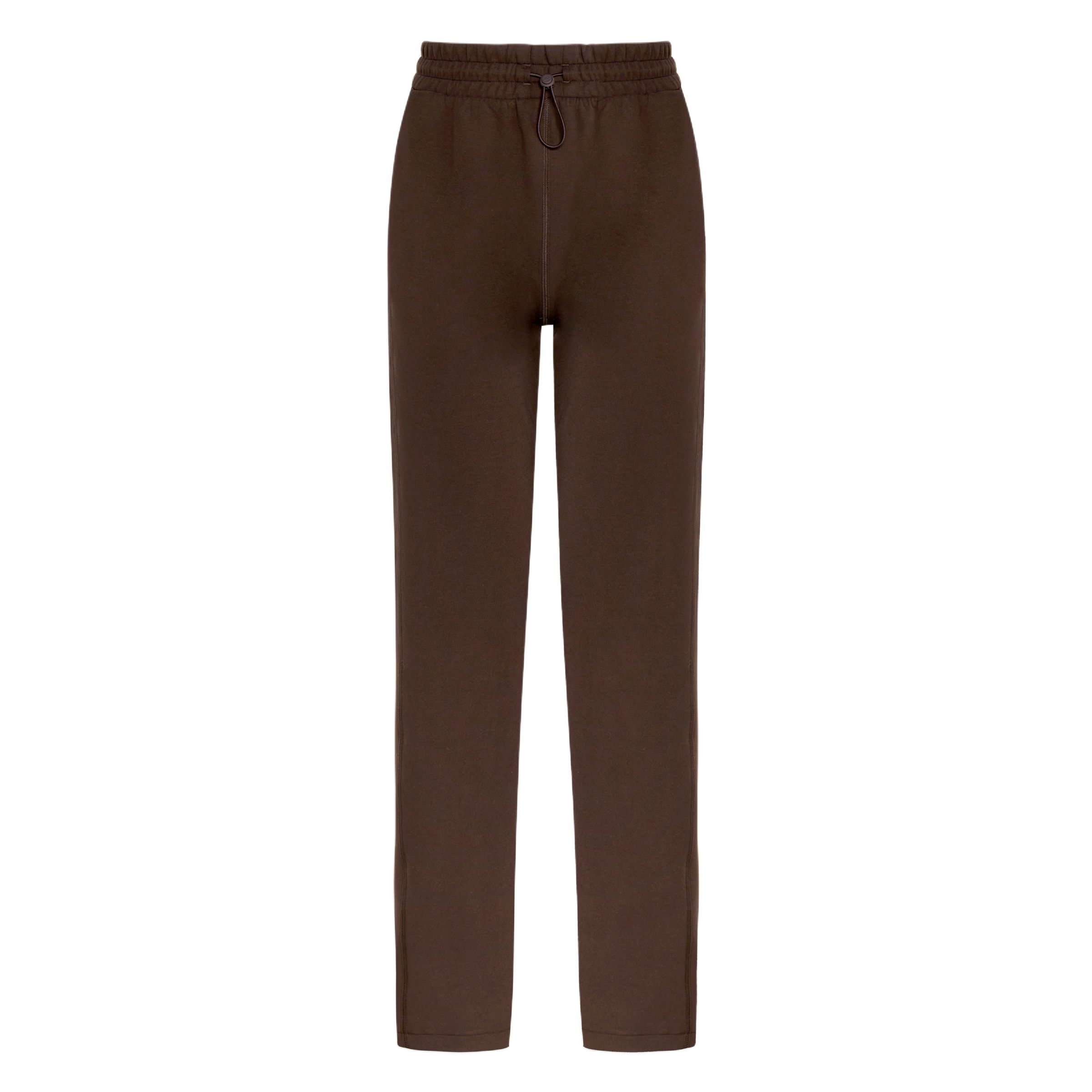 

Прямые трикотажные брюки, повседневные брюки для женщин Adidas, aurora коричневый