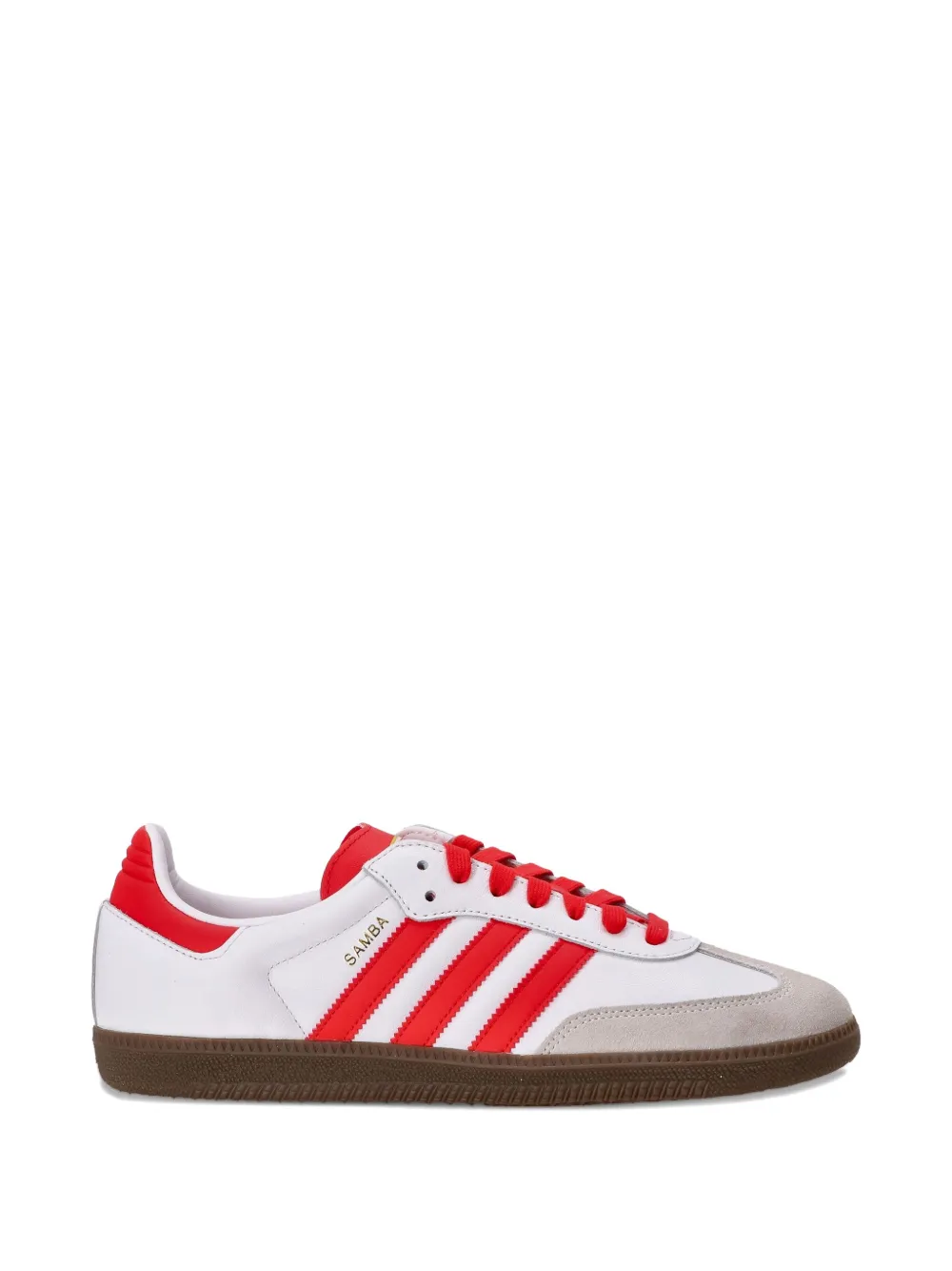 Кроссовки Samba с полосками adidas Originals, красный — фото 3