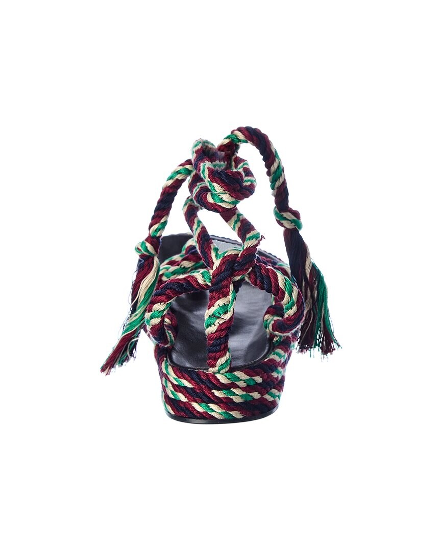 Сандалии Isabel Marant Erol Rope, серый — фото 2