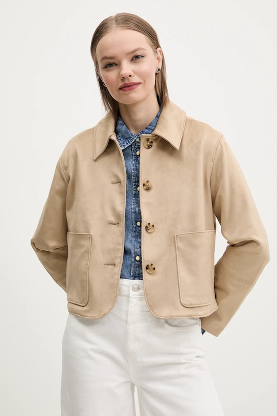 

Куртка Abercrombie & Fitch, бежевый