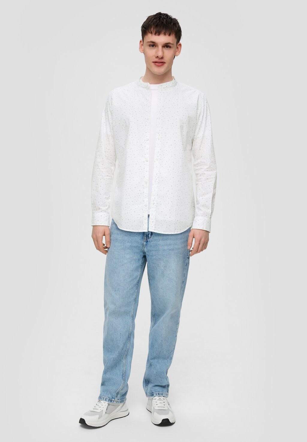 

Рубашка MIT ALL-OVER-PRINT QS, цвет weiß