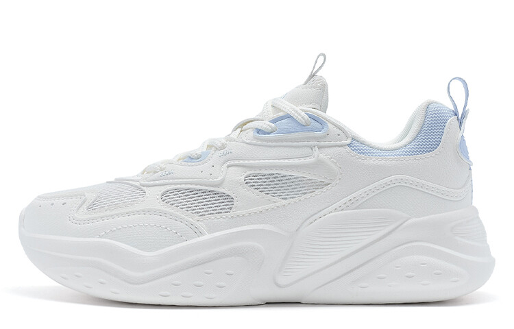 

Кроссовки XTEP Lifestyle Shoes Women's Low-top Sail White/Calm Blue, белый/синий