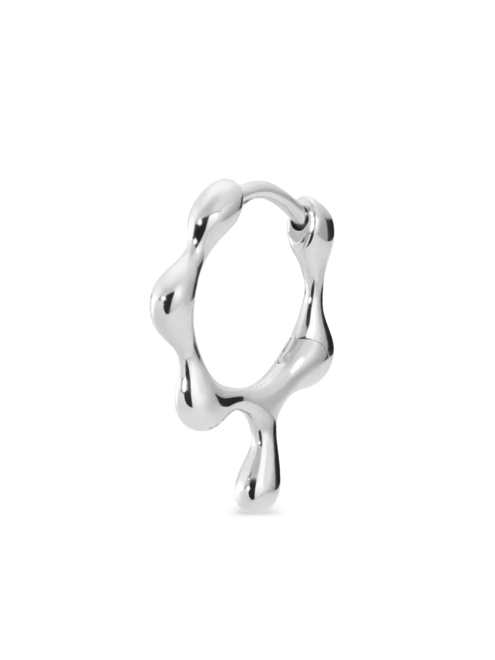 

Серьга Clover из белого золота Maria Black, серебяный