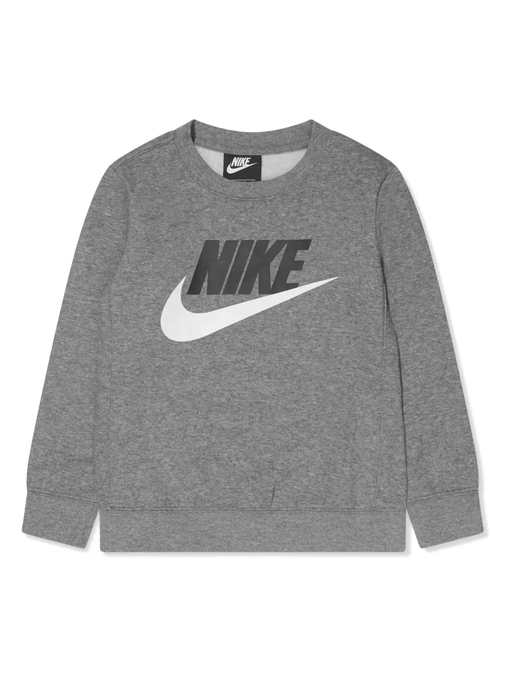 Толстовка с логотипом Nike Kids, серый
