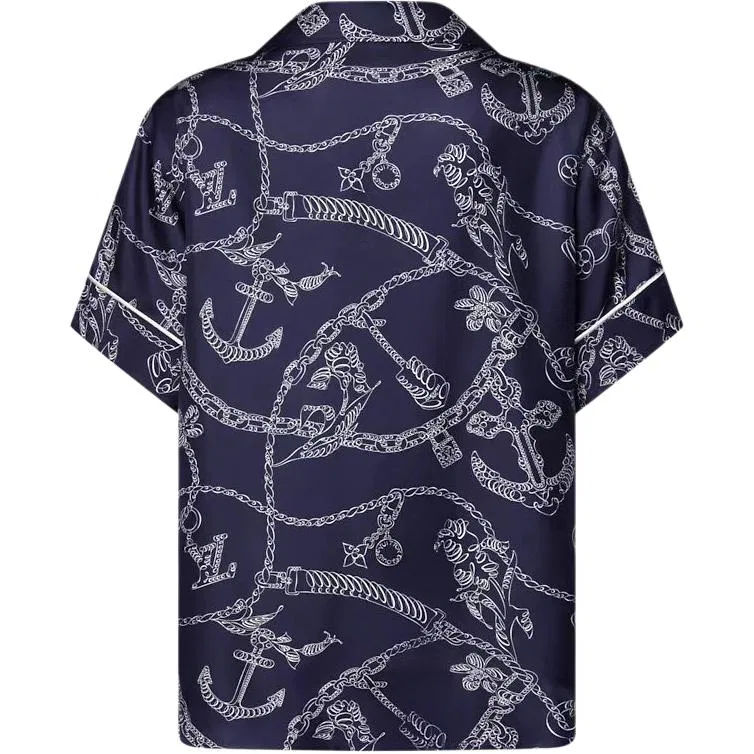 Рубашка Nautical SS26 женская LOUIS VUITTON, Blue — фото 3