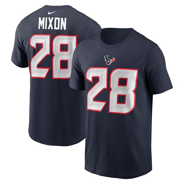 Футболка с именем и номером игрока Joe Mixon Houston Texans Nike — фото 2