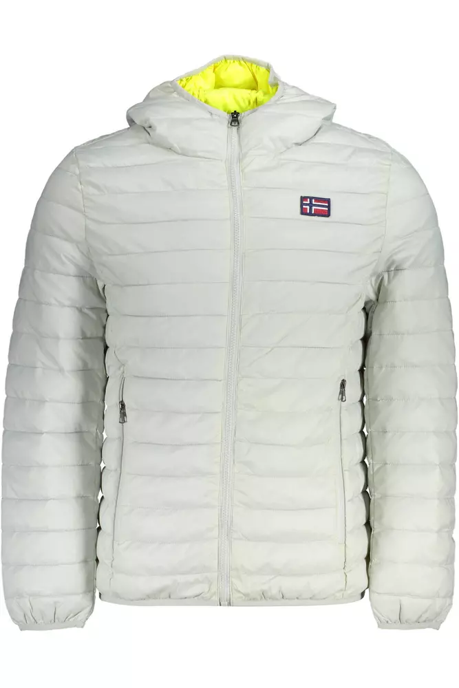 

Мужская куртка из серого полиамида Geographical Norway