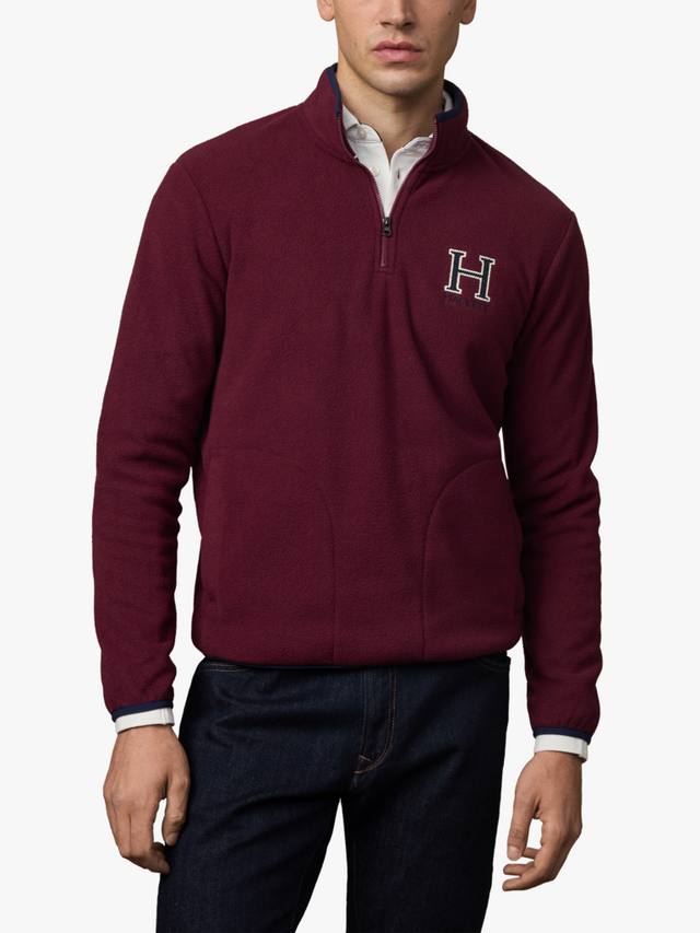 

Свитшот с молнией на горле Hackett London