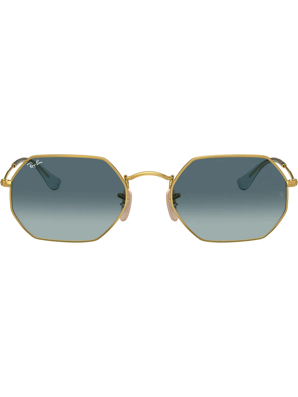 

Солнцезащитные очки RB3548N в восьмиугольной оправе Ray-Ban, золотой