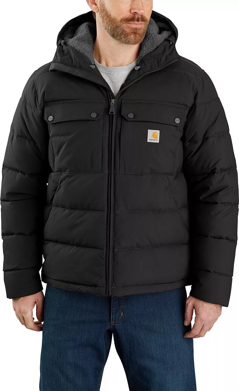 

Мужская утепленная куртка свободного кроя Carhartt Montana, черный