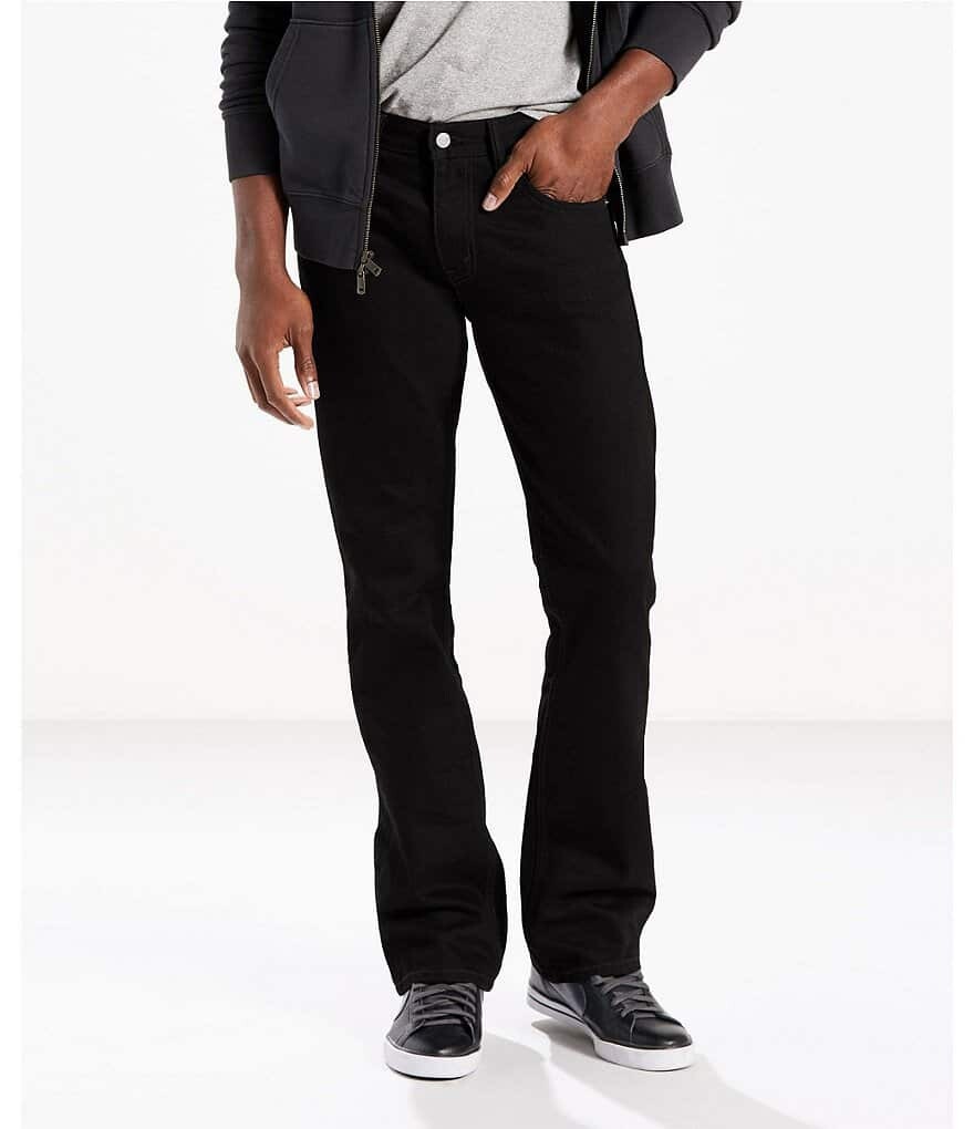 

Джинсы стрейч Levi's 527 Bootcut, черный