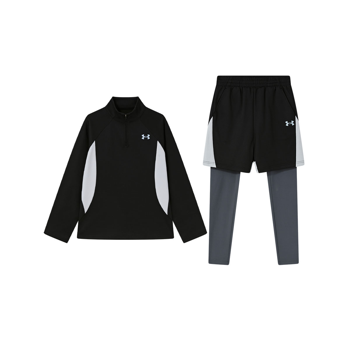 Повседневная спортивная одежда для подростков Under Armour, светлый серый — фото 3
