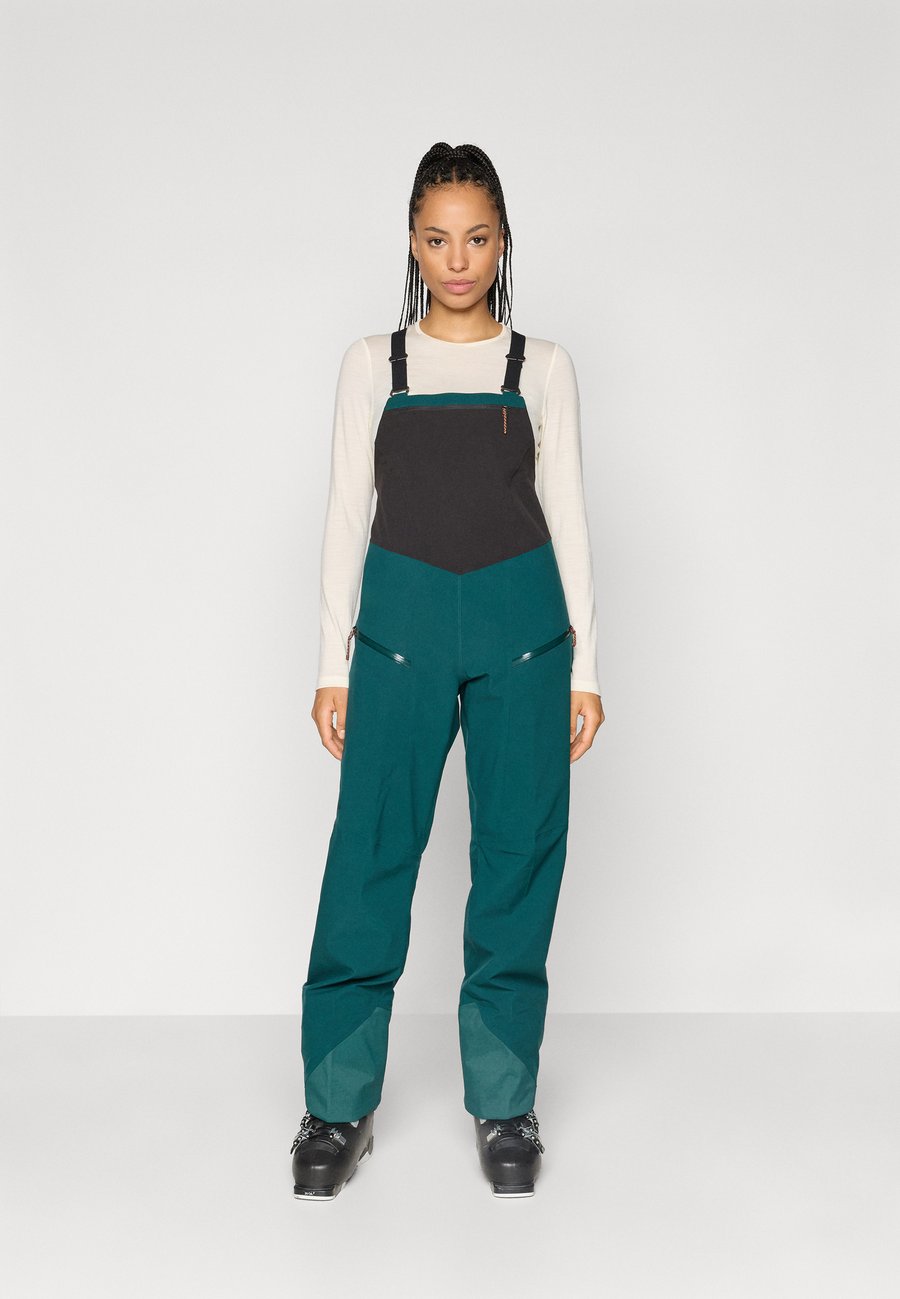 

Лыжные брюки Patagonia SNOWDRIFTER BIBS, Cascade Green/Dark Green