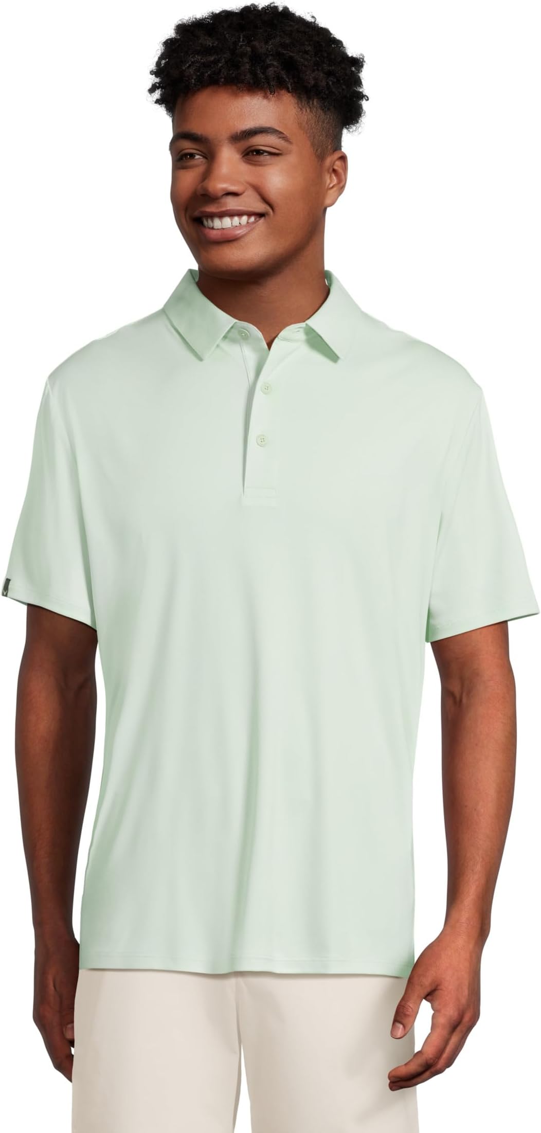 

Поло Callaway Premium Heather Polo, цвет Birds Egg Green Heather